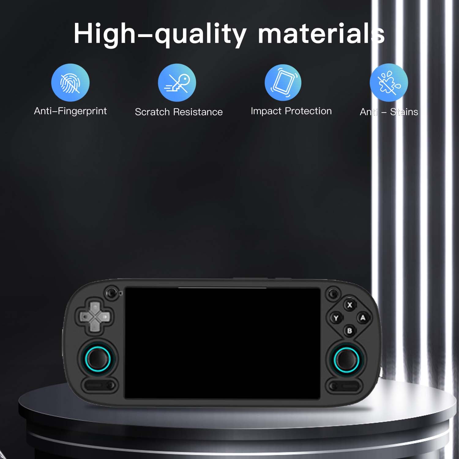 Retroid pocket5 ブラック 保護カバー、256GBsdカード付き Amazon.com: Case Cover for Retroid Pocket 5 Handheld Game Console